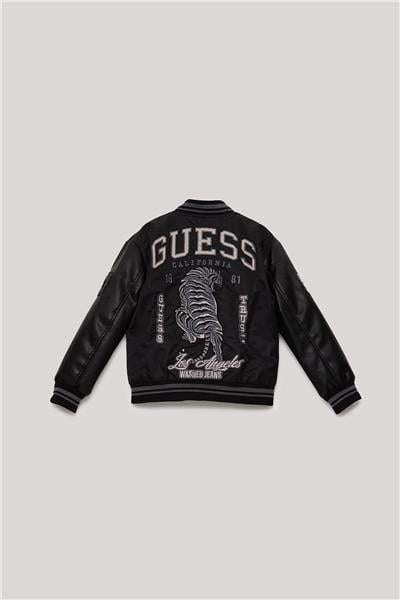 Guess Erkek Çocuk Siyah Mont