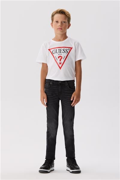 Guess Erkek Çocuk Siyah Pantolon