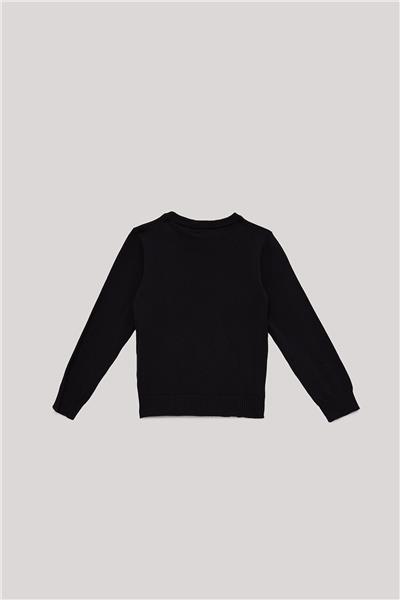 Guess Erkek Çocuk Siyah Sweatshirt
