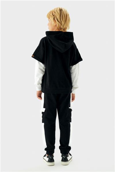 Guess Erkek Çocuk Siyah Sweatshirt