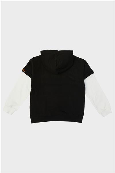 Guess Erkek Çocuk Siyah Sweatshirt