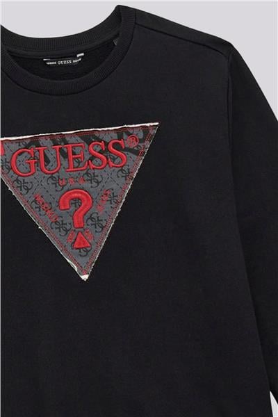 Guess Erkek Çocuk Siyah SweatshirtGuess Erkek Çocuk Siyah Sweatshirt