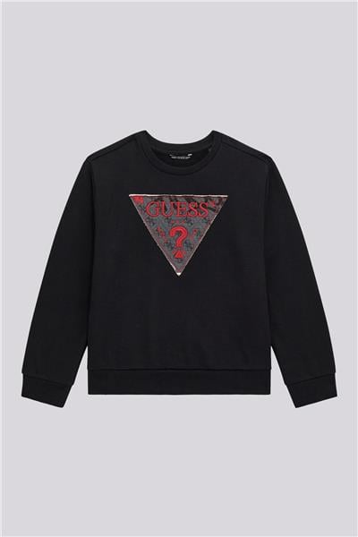 Guess Erkek Çocuk Siyah SweatshirtGuess Erkek Çocuk Siyah Sweatshirt