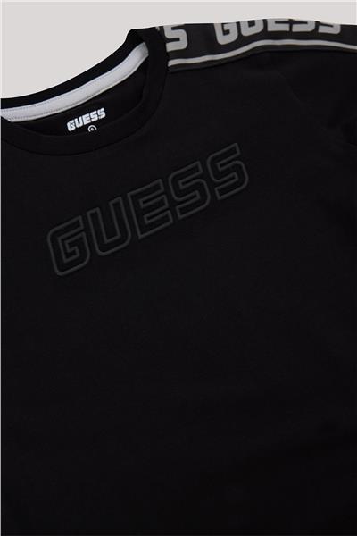 Guess Erkek Çocuk Siyah T-Shirt