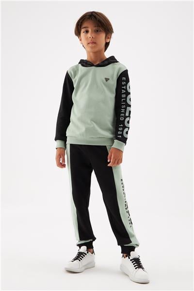 Guess Erkek Çocuk Yeşil Sweatshirt