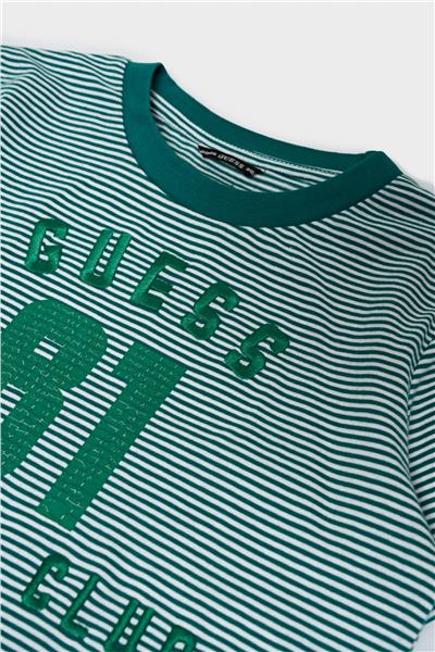 Guess Erkek Çocuk Yeşil T-Shirt