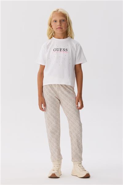 Guess Kız Çocuk Bej Eşofman Altı
