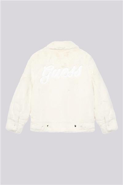 Guess Kız Çocuk Beyaz CeketGuess Kız Çocuk Beyaz Ceket