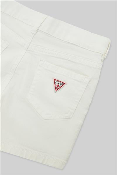 Guess Kız Çocuk Beyaz Şort