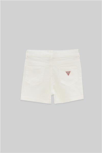 Guess Kız Çocuk Beyaz Şort