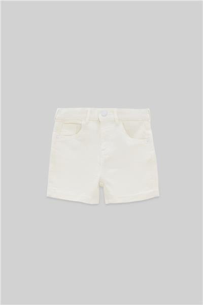 Guess Kız Çocuk Beyaz Şort