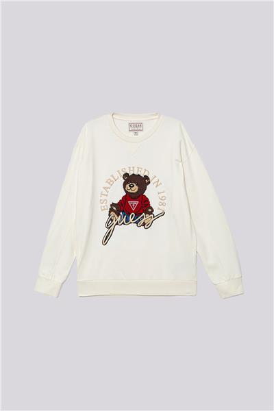 Guess Kız Çocuk Beyaz SweatshirtGuess Kız Çocuk Beyaz Sweatshirt