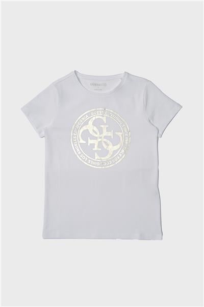 Guess Kız Çocuk Beyaz T-Shirt