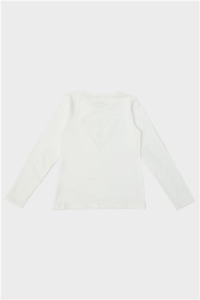 Guess Kız Çocuk Beyaz T-Shirt