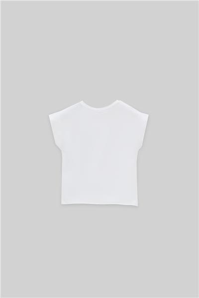 Guess Kız Çocuk Beyaz T-Shirt