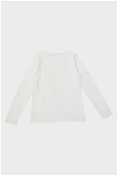 Guess Kız Çocuk Beyaz T-Shirt