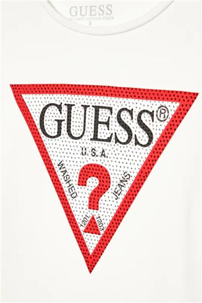 Guess Kız Çocuk Beyaz TshirtGuess Kız Çocuk Beyaz Tshirt