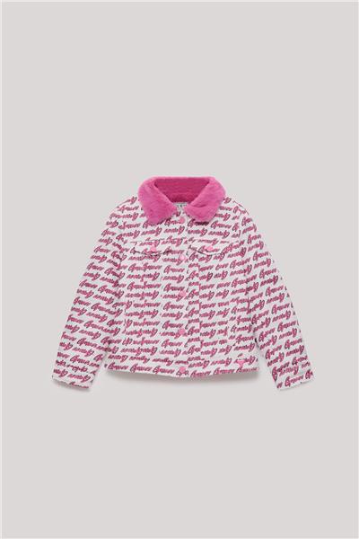 Guess Kız Çocuk Desenli Ceket