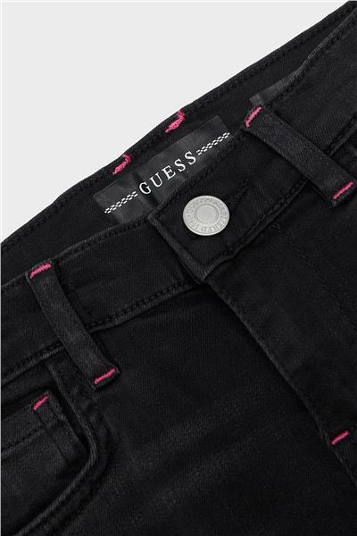 Guess Kız Çocuk Desenli Jean Pantolon