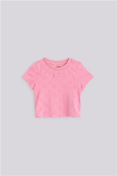 Guess Kız Çocuk Desenli TshirtGuess Kız Çocuk Desenli Tshirt
