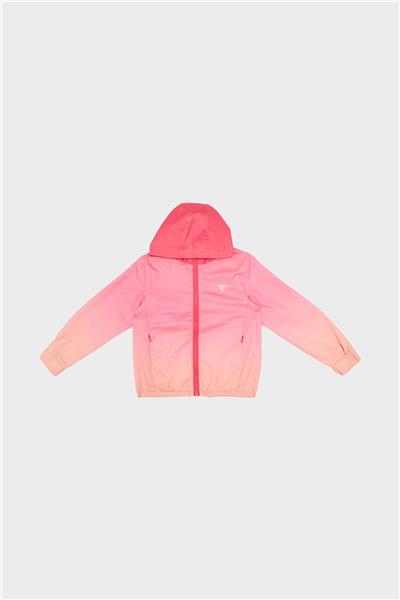 Guess Kız Çocuk Desenli Yağmurluk