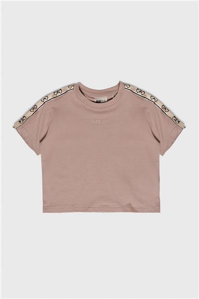 Guess Kız Çocuk Kahverengi T-Shirt