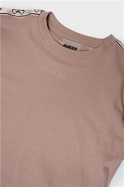 Guess Kız Çocuk Kahverengi T-Shirt