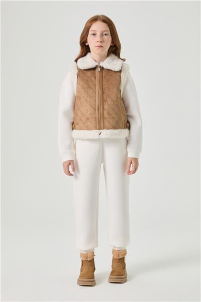 Guess Kız Çocuk Kahverengi YelekGuess Kız Çocuk Kahverengi Yelek