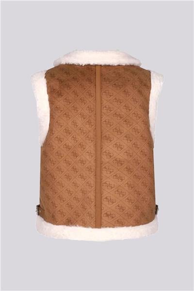 Guess Kız Çocuk Kahverengi YelekGuess Kız Çocuk Kahverengi Yelek