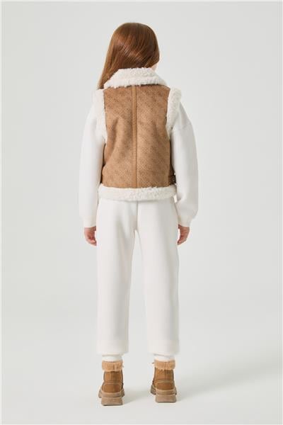 Guess Kız Çocuk Kahverengi YelekGuess Kız Çocuk Kahverengi Yelek