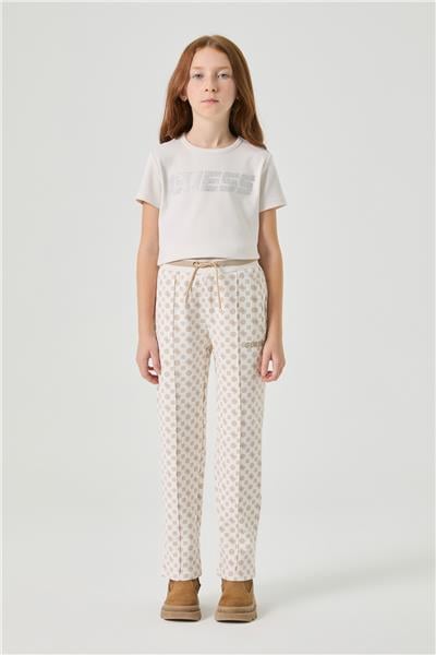 Guess Kız Çocuk Krem Eşofman AltıGuess Kız Çocuk Krem Eşofman Altı