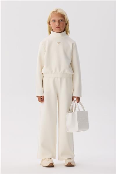 Guess Kız Çocuk Krem Sweatshirt
