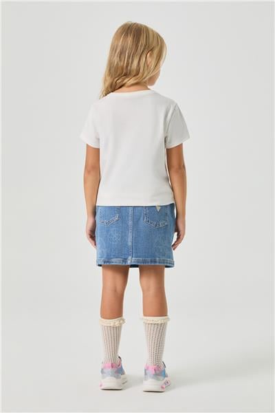 Guess Kız Çocuk Krem TshirtGuess Kız Çocuk Krem Tshirt