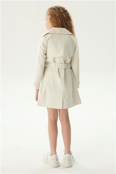 Guess Kız Çocuk Kum Trenchcoat