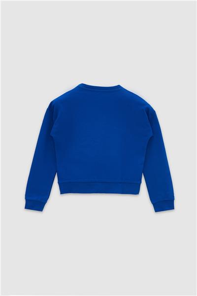 Guess Kız Çocuk Lacivert Sweatshirt
