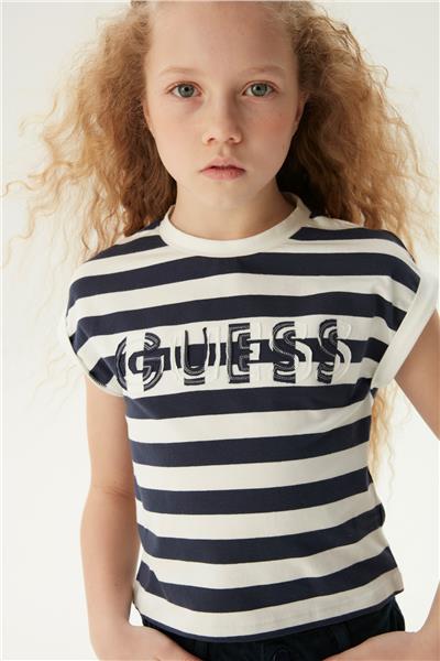 Guess Kız Çocuk Lacivert T-Shirt