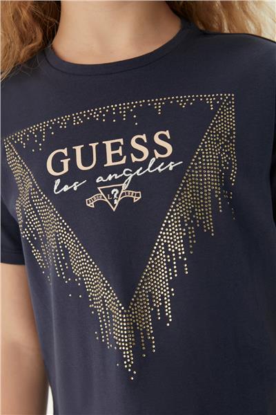 Guess Kız Çocuk Lacivert T-Shirt