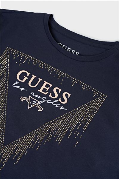 Guess Kız Çocuk Lacivert T-Shirt