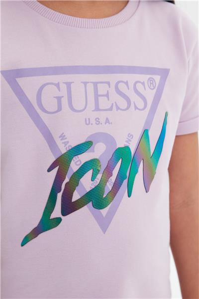 Guess Kız Çocuk Lila Elbise