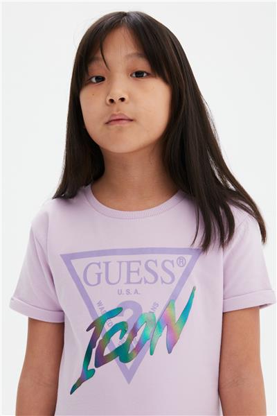 Guess Kız Çocuk Lila Elbise