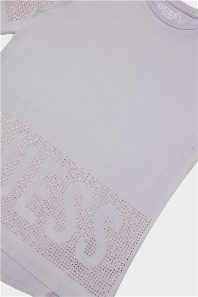 Guess Kız Çocuk Lila T-Shirt