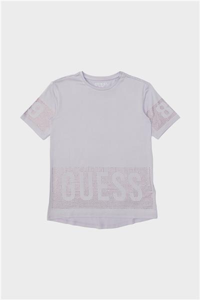 Guess Kız Çocuk Lila T-Shirt