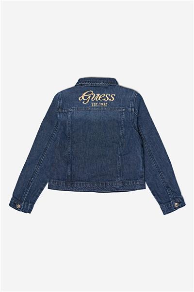 Guess Kız Çocuk Mavi Ceket