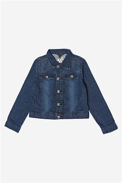 Guess Kız Çocuk Mavi Ceket