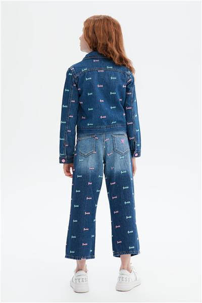 Guess Kız Çocuk Mavi Ceket