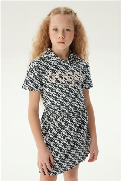 Guess Kız Çocuk Mavi Elbise
