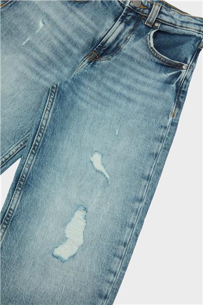 Guess Kız Çocuk Mavi Pantolon