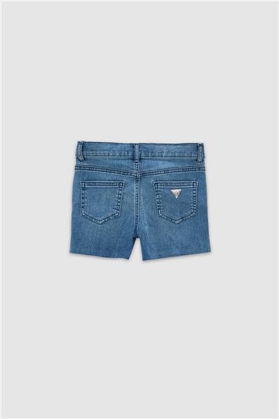 Guess Kız Çocuk Mavi Şort