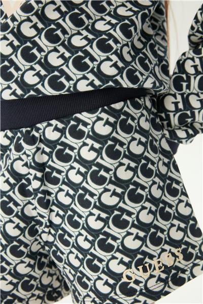 Guess Kız Çocuk Mavi Şort