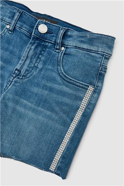 Guess Kız Çocuk Mavi Şort